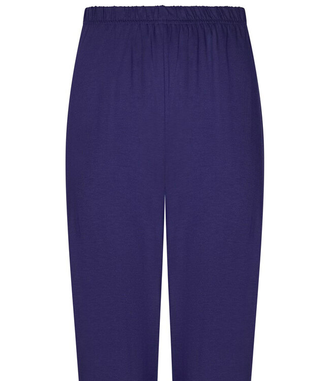 ladies cotton-modal 3/4 sleeve pyjama set floral jewel