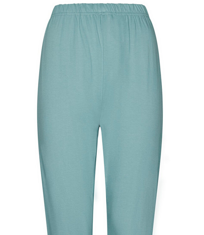 doorknoop biologisch katoenen damespyjama korte mouw Floral Art