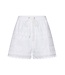 Rebelle Beach white cotton beach shorts with tie-waist fabulous beach mix