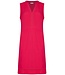red sleeveless v neck beachdress with pretty detailing chic beach