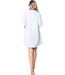 lichtblauw katoenen dames strand tuniek 3/4 mouw chic fabulous beach