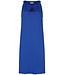 Pastunette Beach Blauwe mouwloze dames strandjurk met kwastjes Ocean Blue