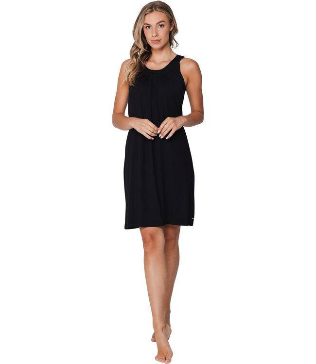 ladies sleeveless beachdress with flattering front beautiful beach