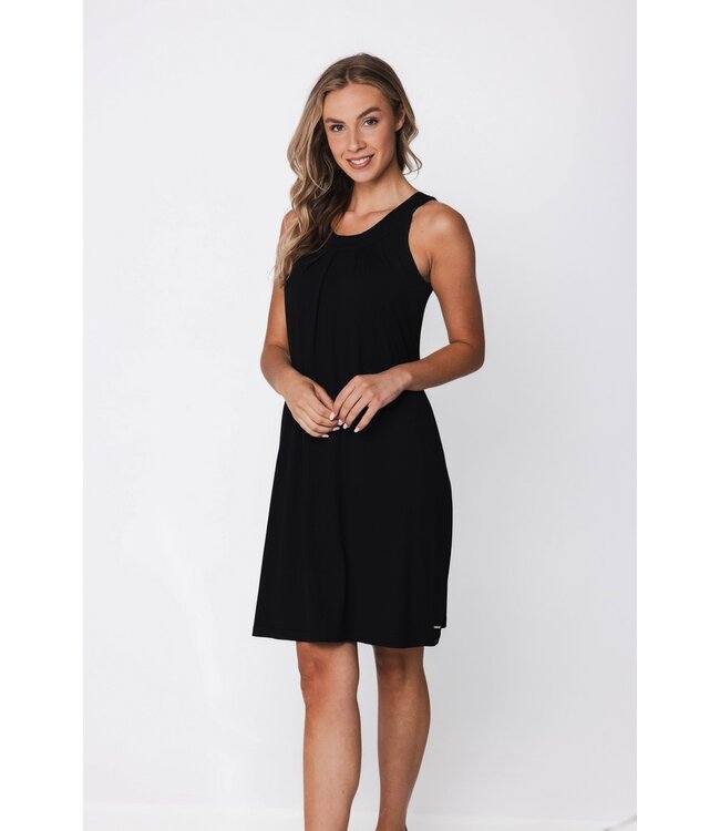 ladies sleeveless beachdress with flattering front beautiful beach