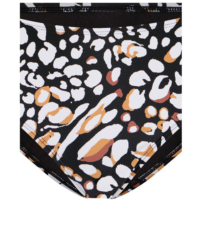 soft cup v-hals tankini met powernet twist sandy beach