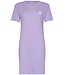 lilac short sleeved cotton-mix ladies nightdress fabulous flower
