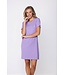 lilac short sleeved cotton-mix ladies nightdress fabulous flower