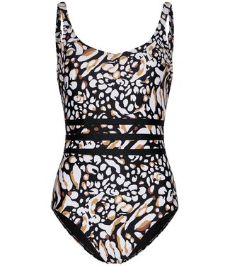 Pastunette Beach soft cup powernet v neck prosthetic swimming costume sandy beach