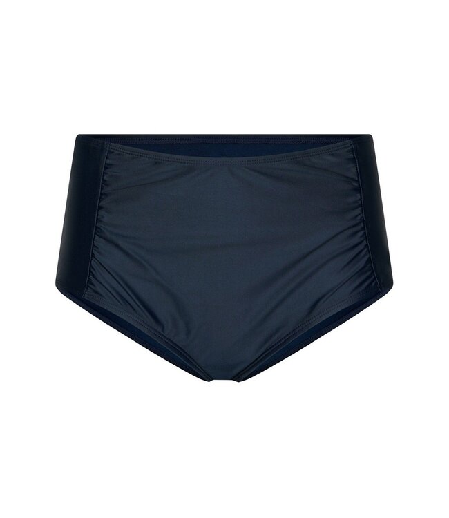 dark blue soft cup powernet scallop floral tankini tropical leaf