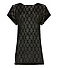 Rebelle Beach trendy black see through v neck beach dress-cover up lacy beach