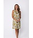 ladies sleeveless cotton-modal floral nightdress citus flowers
