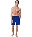 men's blue swim shorts with elasticated tie-waist coral blue