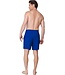 blauwe heren zwembroek met elastische taille en koord Coral Blue