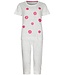 ladies short sleeve organic cotton pyjama dotty flower