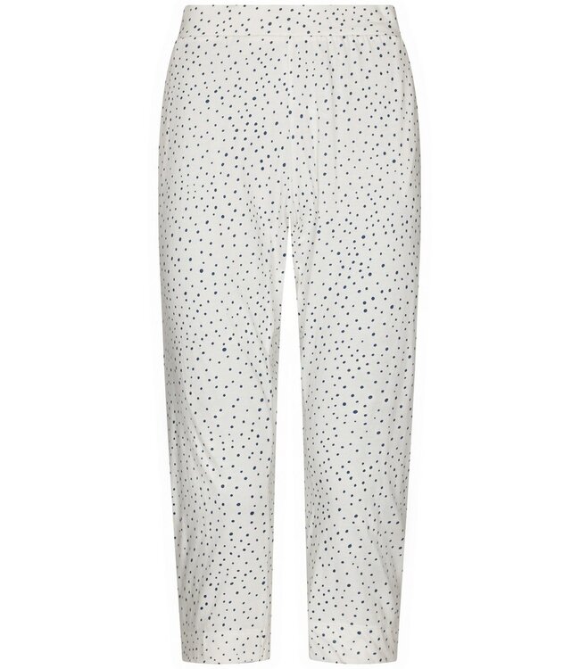 ladies short sleeve organic cotton pyjama dotty flower