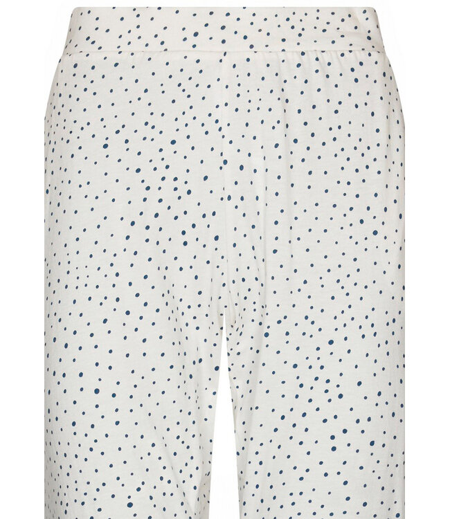 biologisch katoenen dames pyjama korte mouw dotty flower