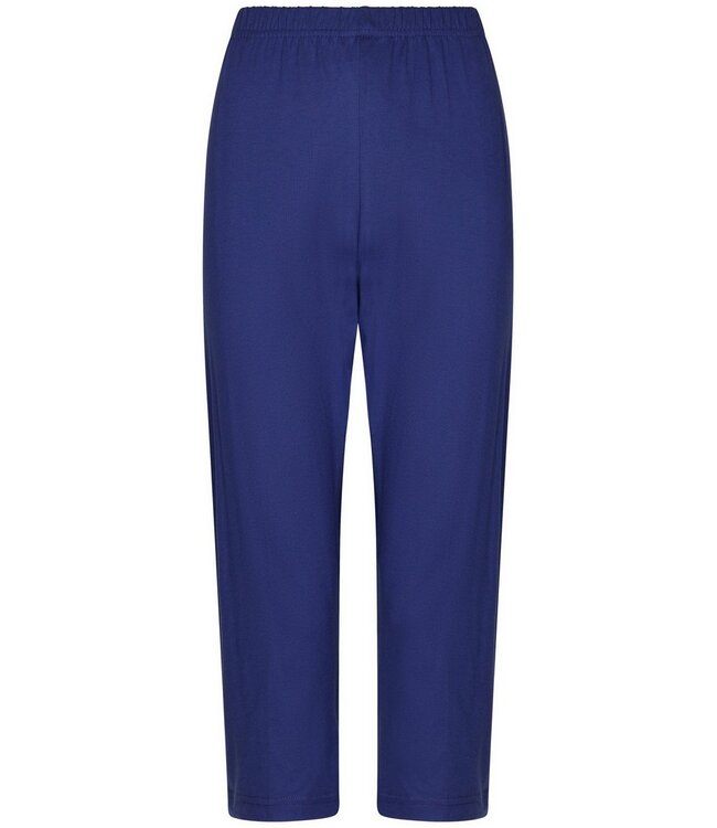 klassieke doorknoop biologisch katoenen pyjama Abstract Floral Jewel