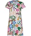 Rebelle ladies short sleeve organic cotton summer nightdress tropical flower
