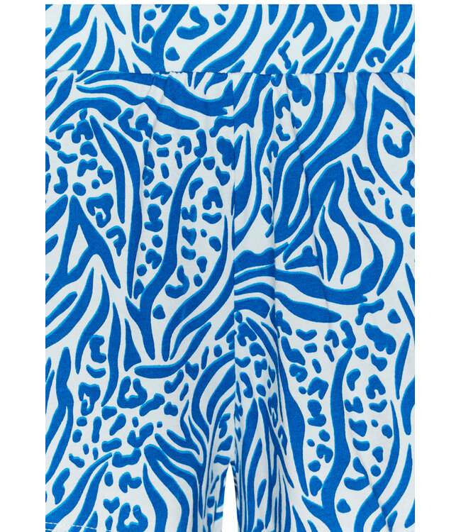 light blue organic cotton short sleeve shorty set true blue