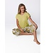 katoen-modal dames pyjama set korte mouw Citrus Flowers