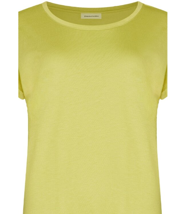 ladies short sleeve cotton-modal floral pyjama set citus flowers