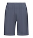 grijze heren shortama van katoen-polyester met v-hals Mix It Up