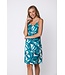 luxe viscose-elastaan dames spaghetti nachthemd Sky Blue Dreams