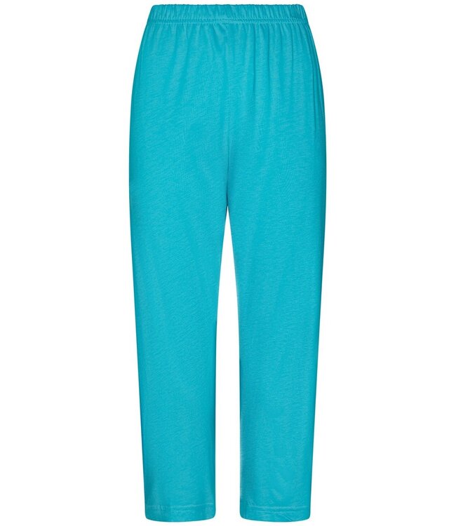 ladies cotton-modal short sleeve 3/4 length pyjama charming circles