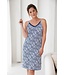 ladies bamboo spaghetti dres with adjustable straps bamboo waves