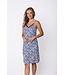 ladies bamboo spaghetti dres with adjustable straps bamboo waves
