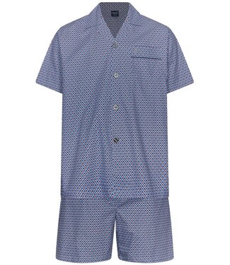 Robson geweven katoenen doorknoop heren shortama geometric diamond