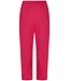 pink organic cotton short sleeve pyjama set with buttons palm waves