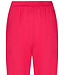 pink organic cotton short sleeve pyjama set with buttons palm waves