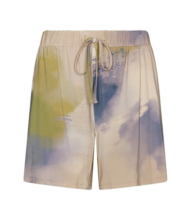 modal dames shorty set - top met verstelbare bandjes