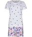 ladies short sleeve organic cotton shorty set fabulously flowery