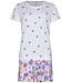 Rebelle ladies short sleeve organic cotton shorty set fabulously flowery