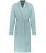 Pastunette micro-wafel kimono damesochtendjas katoenmix Summer Aqua