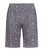 trendy grijze katoenen heren shorty set met knopen Sport It Up