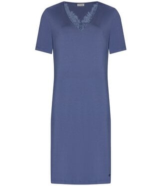 Pastunette Premium modal-elastaan zomers dames nachthemd met korte mouwen Floral Lace