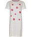 ladies short sleeve organic cotton nightddress dotty flower