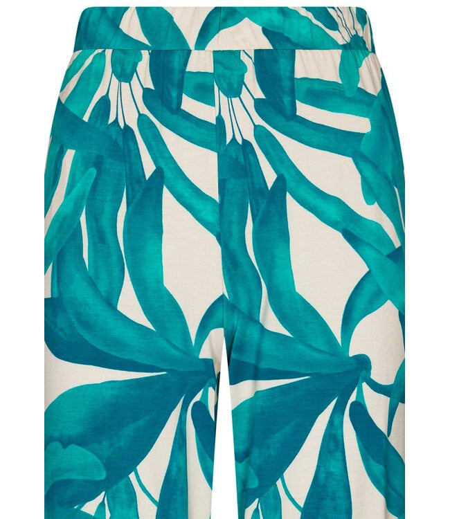 luxe viscose-elastaan dames pyjama korte mouw Sky Blue Dreams