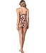 soft cup tankini met verstelbare bandjes sunshine flower