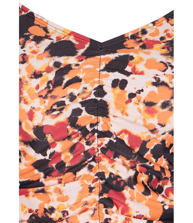 soft cup tankini set with adjustable straps sunshine flower