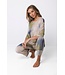 ladies 3/4 sleeve modal-elastane home-lounge pyjama fashion art