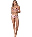 underwired bikini set with adjustable straps paradise pink