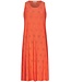 Pastunette Beach ladies bright orange pretty sleeveless beachdress summer flower