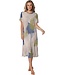 ladies short sleeve modal-elastane home-lounge nightdress fashion art