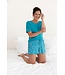 ladies bambo-mix short sleeve shorty set paisley perfect