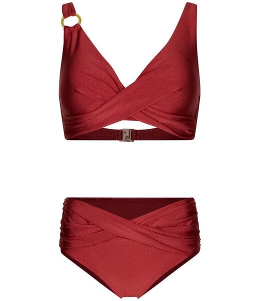 Pastunette Beach soft cup bikini met verstelbare bandjes bronze tan shimmer