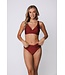 soft cup bikini met verstelbare bandjes bronze tan shimmer